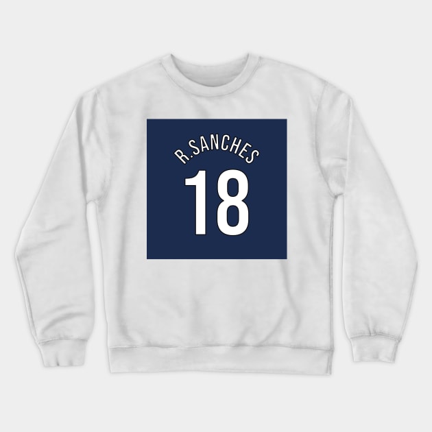 R.Sanches 18 Home Kit - 22/23 Season Crewneck Sweatshirt by GotchaFace